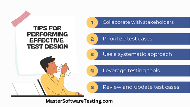 Tips for Performing Effective Test Design Phase