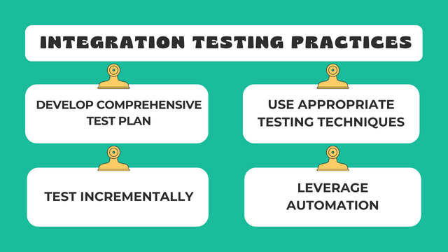 Best Practices for Integration Testing