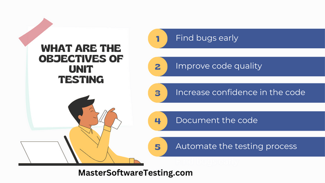Objectives of unit testing
