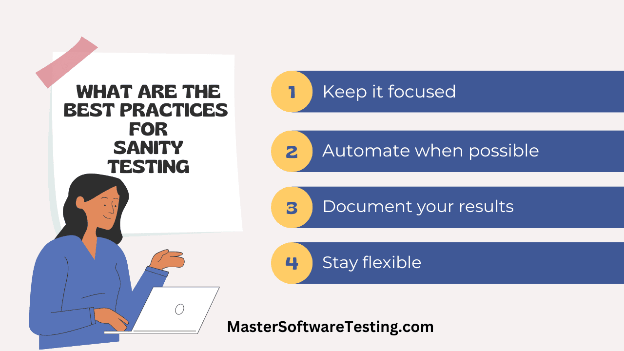 Sanity Testing Best Practices