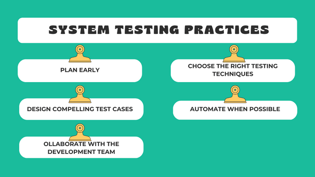 Best Practices for System Testing